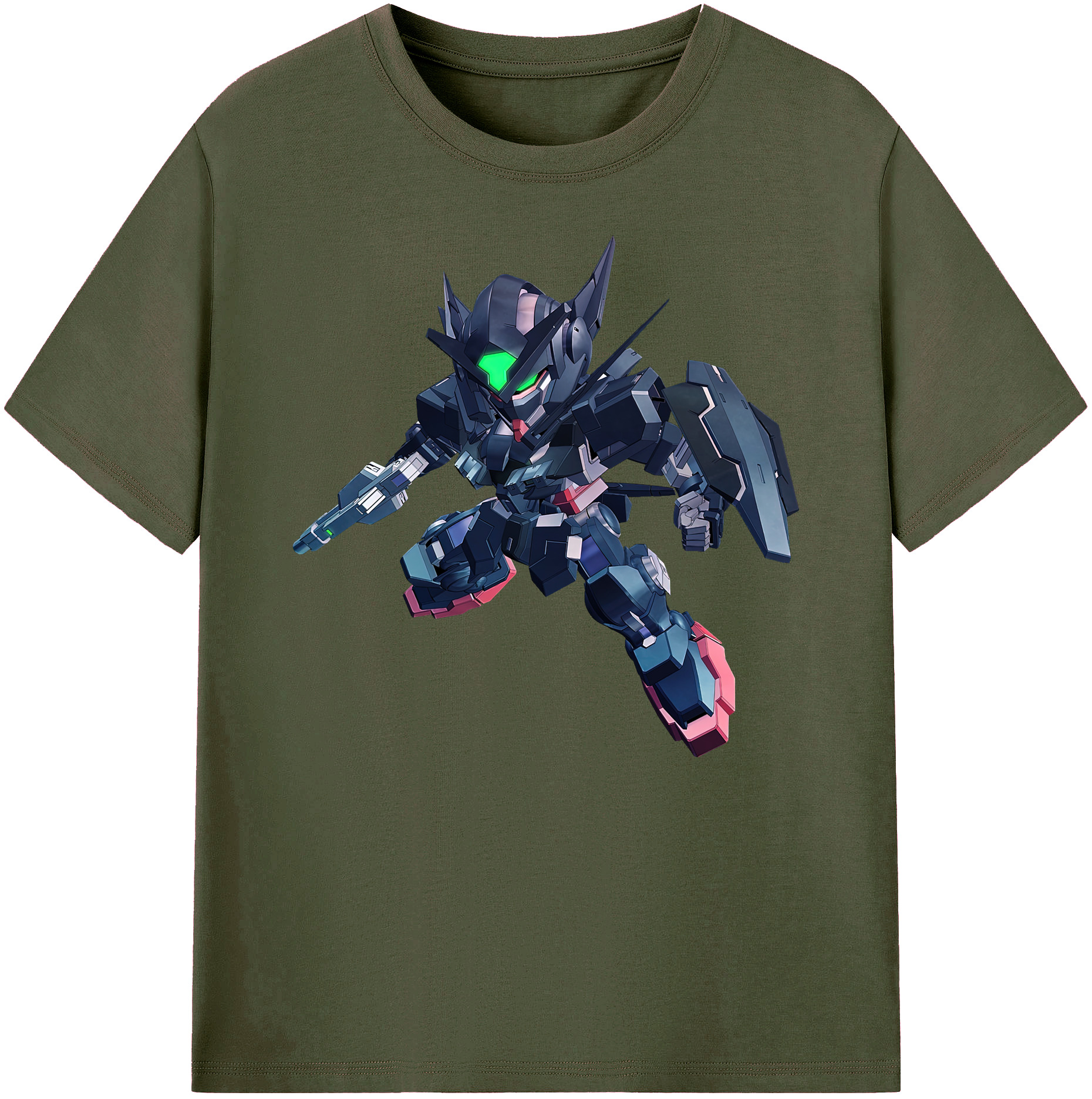 （画像用） 機動戦士ガンダム Mobile Suit Gundam 綿100％ メンズ半袖Tシャツ｜肌触りやわらか＆通気性